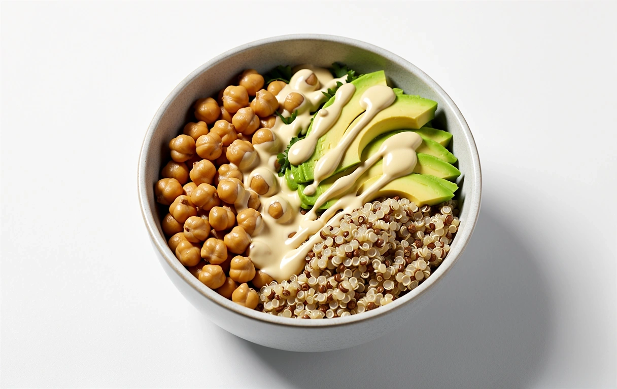 Bol nutritiv cu năut